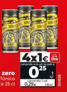 Dia Toni Tonico - Tónica Zero 
