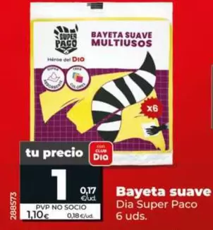 Dia Super Paco - Bayeta Suave 