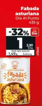 Dia Al Punto - Fabada Asturiana