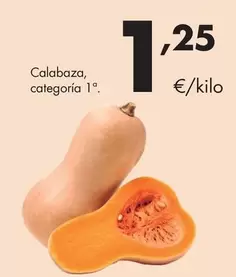 Calabaza, Categoría 1a