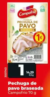 Campofrío - Pechuga De Pavo Braseada