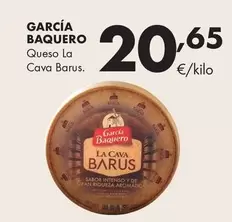 García Baquero - Queso La Cava Barus