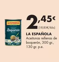 La Española - Aceitunas Rellenas De Boquerón