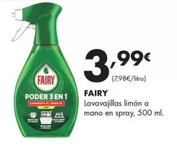 Fairy - Lavavajillas Limon A Mano En Spray