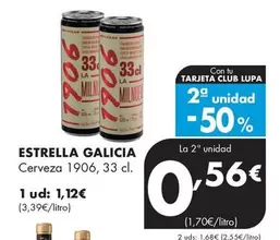 Estrella Galicia - Cerveza 1906