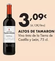 Altos De Tamarón - Vino Tinto De La Tierra De Castilla Y Leon