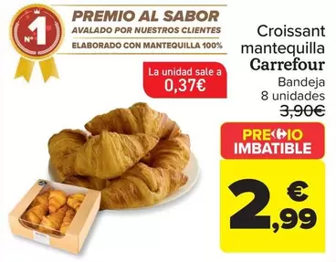 Carrefour - Croissant Mantequilla