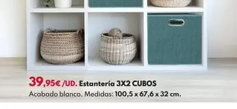 Estantería 3X2 Cubos