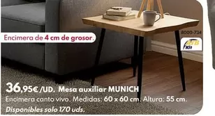 Mesa Auxiliar Munich