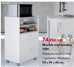Tidy - Mueble Microondas