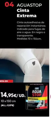 Ceys - Aguastop Cinta Extrema - NEGRO