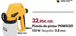 Pistola De Pintar POWX351 130 W