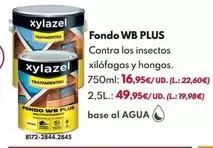 Xylazel - Fondo Wb Plus Al Agua - 750ML