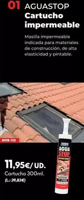 Agua Stop - Cartucho Impermeable