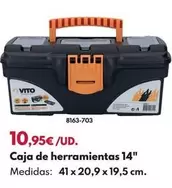 Caja De Herramientas 14"