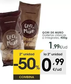 Galletas clásicas o integrales