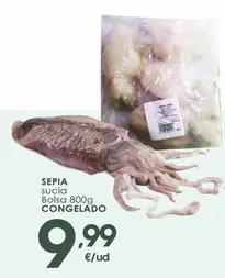 Sepia Sucia Bolsa Congelado