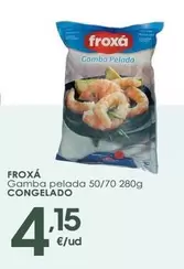 Froxa - Gamba Pelada Congelado