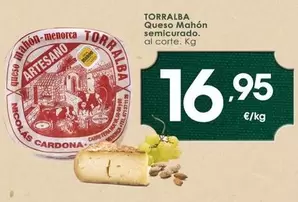 La Torralba - Queso Mahon Semicurado