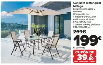 Conjunto Rectangular Malaga