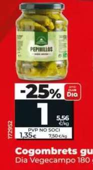 Dia Vegecampo - Pepinillos Sabor Anchoa