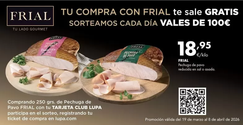 Frial - Pechuga De Pavo Reducida En Sal O Asada