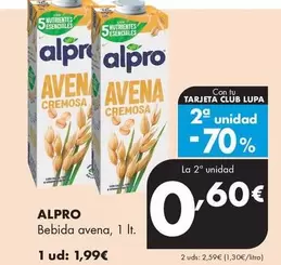 Alpro - Bebida Avena