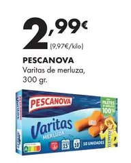 Pescanova - Varitas De Merluza, 300 Gr