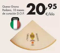 Queso Grana Padano, 10 Meses De Curación D.O.P.