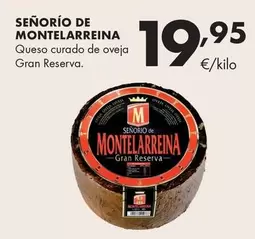 Señorío De Montelareina - Queso Curado De Oveja Gran Reserva