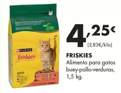 Purina - Friskies Alimento Para Gatos Buey-Pollo-Verduras