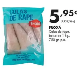 Froxa - Colas De Rape, Bolsa De 1 Kg., 750 Gr. P.e.