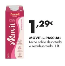 Pascual - Movit Leche Calcio Desnatada O Semidesnatada