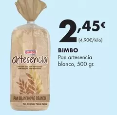 Bimbo - Pan Artesencia Blanco