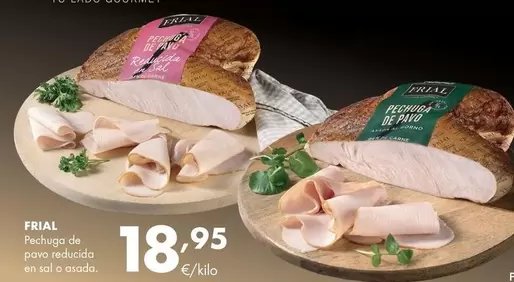 Frial - Pechuga De Pavo Reducida En Sal O Asada