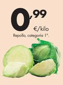 Repollo, Categoría 1a
