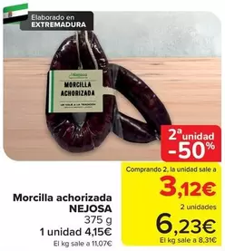 nejosa - Morcilla achorizada