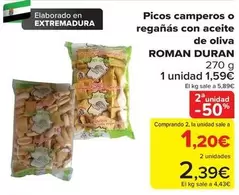 roman duran - Picos Camperos O Reganas Con Aceite De Oliva