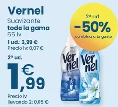 Vernel - Suavizante Toda La Gama