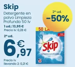 Skip - Detergente En Polvo Limpieza Profunda
