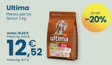 Última - Pienso Perros Senior