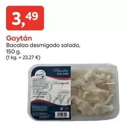 gaytan - Bacalao Desmigado Salado