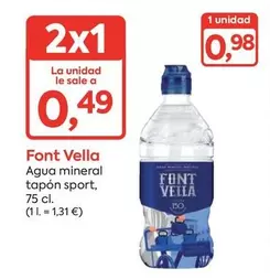 Font Vella - Agua Mineral Tapon Sport