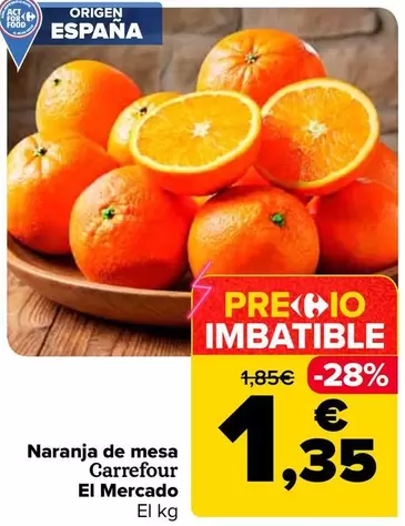 Carrefour El Mercado - Naranja De Mesa