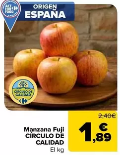 Círculo De Calidad - Manzana Fuji