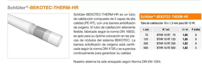 SchlüterⓇ - Bekotec-Therm-Hr