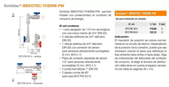  SchlüterⓇ - Bekotec-Therm-Pw
