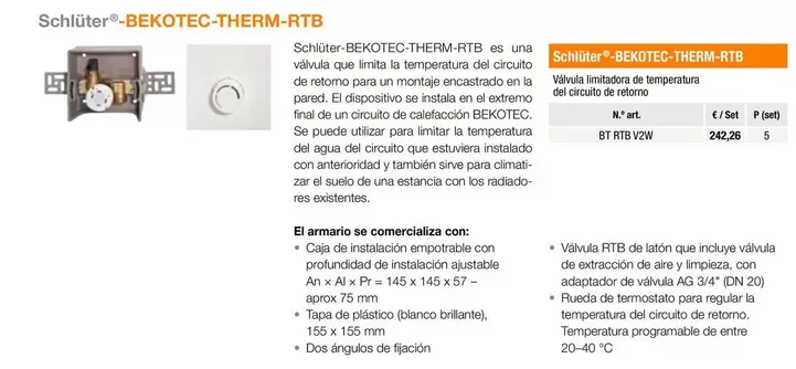 Schlüter® - Becotec-Therm-Rtb