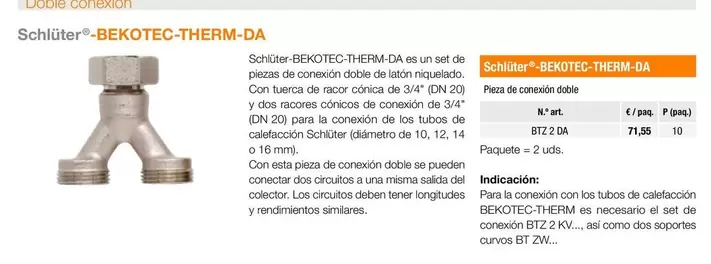 Schlüter - Bekotec-Therm-Da