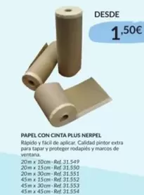 Nerpel - Papel Con Cinta Plus